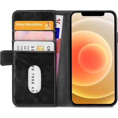 Afbeelding van Mobilize Elite Gelly Wallet Book Case Apple iPhone 12/12 Pro Black