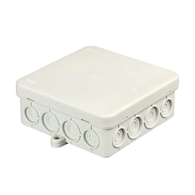 Afbeelding van SD ProfiLine Aansluitdoos voor vochtige ruimtes K16, 100x100x40mm, lichtgrijs, 10 stuks