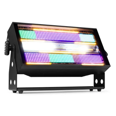 Afbeelding van BeamZ BS1200 combi lichteffect Stroboscoop, blinder en wash effect RGBW 1160 LED’s