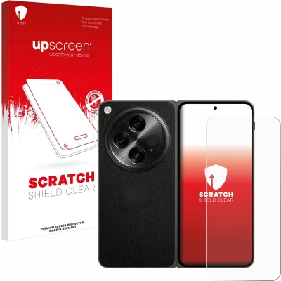 Afbeelding van upscreen Schermbeschermer voor OnePlus Open Screen Protector Transparant, Antikras, Anti Vingerafdruk