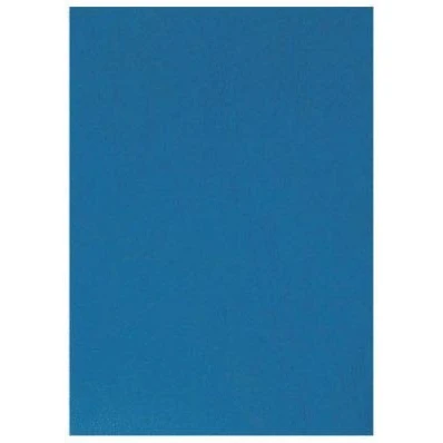 Afbeelding van Q CONNECT dekblad A4 leder 250 grams 100 stuks blauw onbepaald