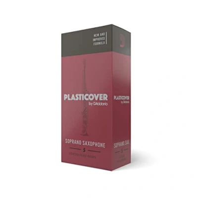 Afbeelding van Plastic cover bladeren voor sopraansaxofoon dikte 2.0 (5 stuks)