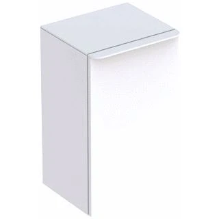 Afbeelding van Geberit smyle zijkast vierkant wand 1x deur spaanplaat 600 x 360 326mm hxbxd hoogglans wit 500 359 00 1
