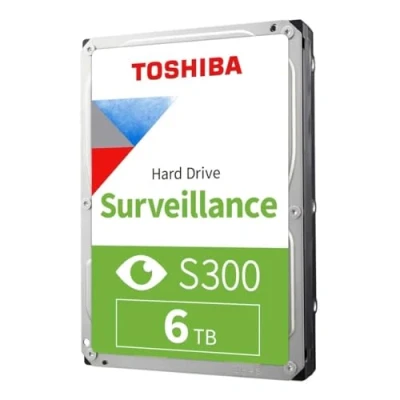 Afbeelding van Toshiba S300 interne harde schijf 6 TB 5400 RPM 256 MB 3.5&quot; SATA
