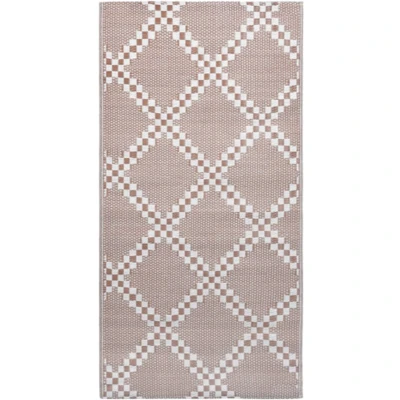Afbeelding van vidaXL Buitenkleed 80x150 cm PP bruin