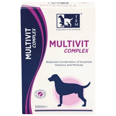 Afbeelding van TRM Multivit Complex Voedingssupplement Hond Energie en Vitaliteit 500 ml