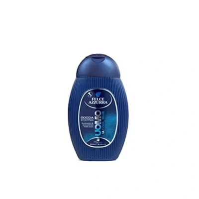 Afbeelding van Felce Azzurra Man douchegel Cool Blue 2 in 1 Energetiserende en shampoo met verfrissende geur voor een goede start van de dag stuks (1 x 250 ml)