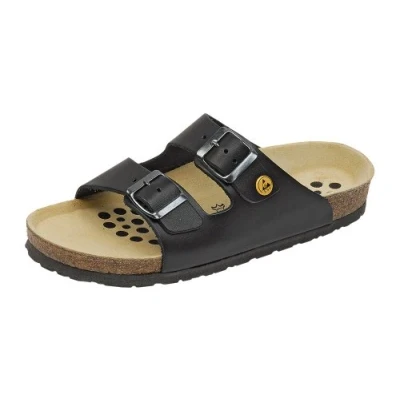 Afbeelding van Weeger Uniseks ESD pantolette werkschoenen, zwart, 46 EU