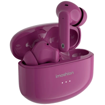 Afbeelding van Aura Pro In Earbuds Met ANC noise cancelling functie Draadloze Oordopjes Bluetooth aansluiting Rood iMoshion