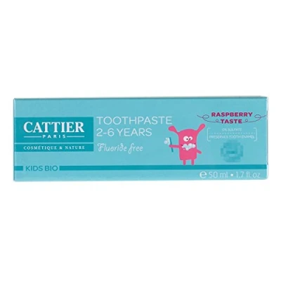 Afbeelding van Cattier Tandpasta framboos 2 6 jaar 50 ml