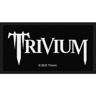 Afbeelding van Trivium Logo Patch Zwart