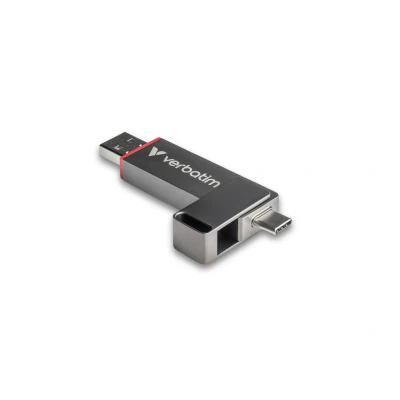 Afbeelding van Verbatim Dual QuickStick USB flash drive 512 GB Type A / C 3.2 Gen 1 (3.1 1) Grijs