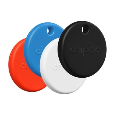 Afbeelding van Chipolo POP trackertag Kleurrijk, compatibele, luide Bluetooth tracker met Call Your Phone &amp; Buiten Bereik Meldingen, Works with Apple Find My of Het Vind mijn apparaat van Google