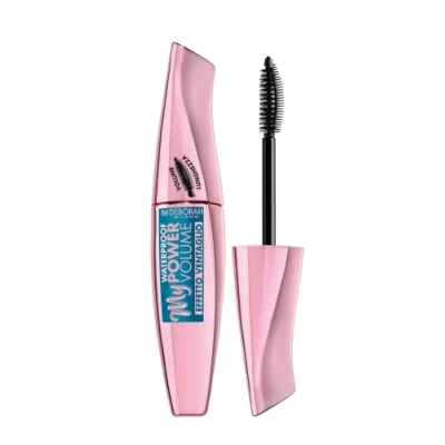 Afbeelding van Deborah milano My Power Volume Waterproof Mascara Black Ogen Beautytasting