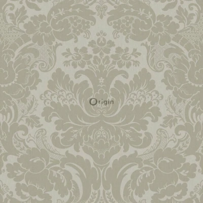 Afbeelding van Origin Wallcoverings behang ornamenten lichtbruin 347034 53 cm x 10,05 m