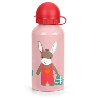 Afbeelding van Sterntaler 6922107 drinkfles Dagelijks gebruik 400 ml Aluminium, Polypropyleen (PP) Meerkleurig, Roze, Rood