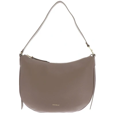 Afbeelding van COCCINELLE Leren schoudertas C Easy Shoulderbag Warm Taupe