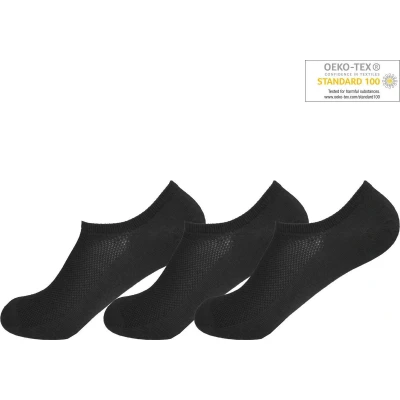 Afbeelding van Invisible socks 6 Paar Gianvaglia Zwart 35/40