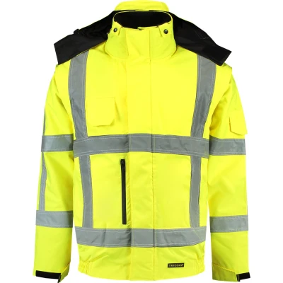 Afbeelding van Tricorp Hi Vis Pilotjack Jas RWS 403006 Geel Maat 3XL