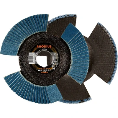 Afbeelding van Lamellenschijf vision pro 125 x 22,23 mm K80 (Rhodius)