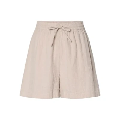 Afbeelding van Pieces Pcsastina Shorts, Dames, Maat: Large, Silver gray