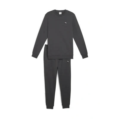 Afbeelding van Puma Essentials Elevated Jogging SET Trainingspak, Heren, Maat: Large, Dusky gray