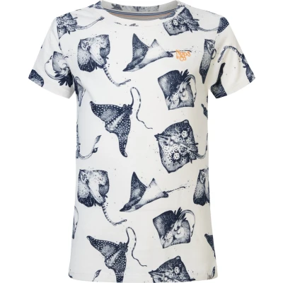 Afbeelding van Noppies Jongen T shirt Duson Whisper White 116