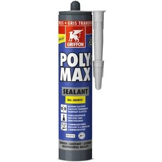 Afbeelding van Griffon Poly Max Sealant All Joints kit Transparant Grijs