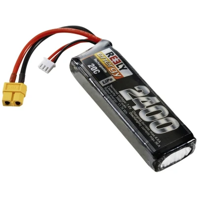Afbeelding van Reely LiPo accupack 7.4 V 2400 mAh Aantal cellen: 2 20 C Softcase XT60