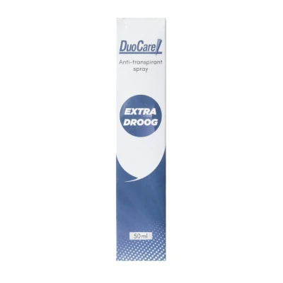 Afbeelding van Duodent Duocare Extra Droog Anti transpirant Spray 50ML