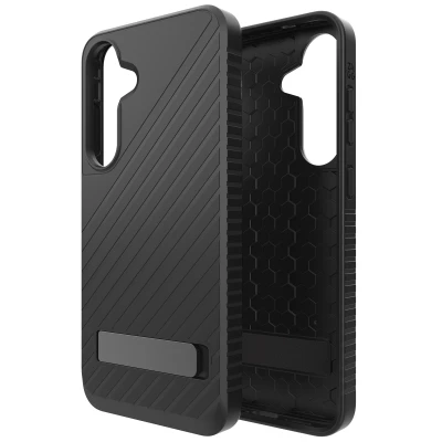 Afbeelding van Samsung Galaxy S25 Plus MagSafe Hoesje Kunststof ZAGG Hardcase/Backcover Zwart Telefoonhoesje Shockproof/Valbescherming
