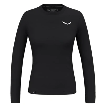 Afbeelding van Salewa PUEZ DRY TEE Longsleeve, Dames, Maat: 42, Black out