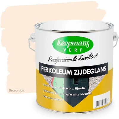 Afbeelding van Koopmans Perkoleum Crèmewit Zijdeglans Dekkend 2.5L kleur Beits