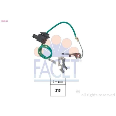 Afbeelding van FACET 1.3691/22 Contactpuntset, stroomverdeler Made in Italy OE Equivalent