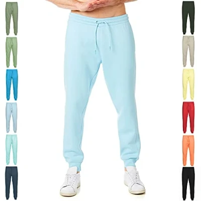 Afbeelding van RIPT Essentials RCPNT764 joggingbroek voor heren, zachte touch loungewear joggingbroek, Aquamarijn, L