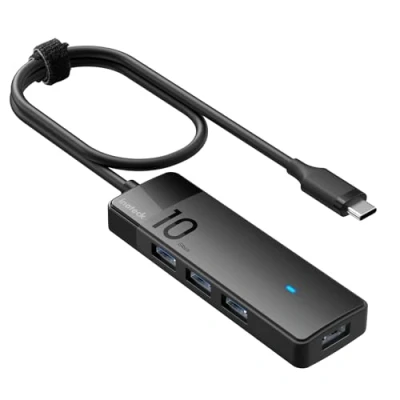 Afbeelding van Inateck USB C Hub, 3.2 Gen 2 hub met 4 A poorten, 10 Gbps, 50 cm kabel, compatibel Windows 7/8/10/11, Linux, Mac OS