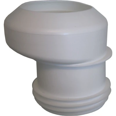 Afbeelding van De Beer wc afvoermanchet 35 excentrisch 4 cm