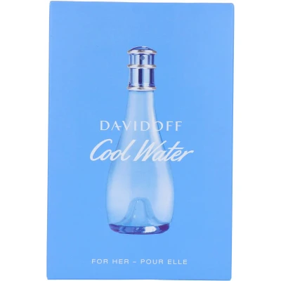 Afbeelding van Davidoff Cool Water Woman geschenkset eau de toilette 30 ml &amp; bodylotion 75
