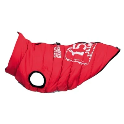Afbeelding van Trixie Hondenjas Saint Malo Met Tuig Rood Maat 36cm