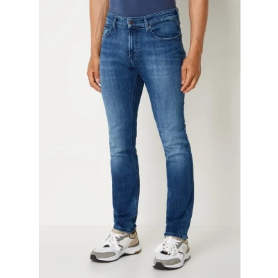 Afbeelding van Tommy Hilfiger heren Scanton slim fit jeans met medium wassing in de kleur Indigo, maat: W29/L30