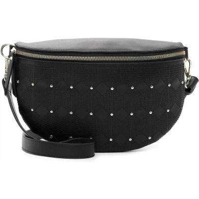 Afbeelding van Tamaris Schoudertas Madeline Crossover Bag Black Zwart