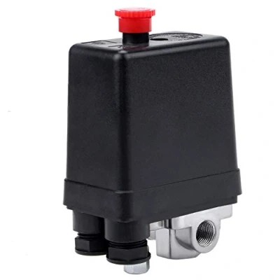 Afbeelding van WiMas 4 gaats drukschakelaar, compressor, AC 220 V, 20 A, regelventiel, luchtcompressor voor snelle drukvermindering 90 120 psi
