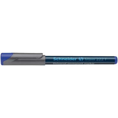 Afbeelding van Schneider permanent marker Maxx 222 F blauw S 112203