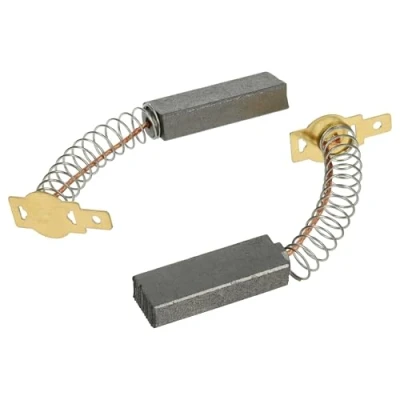 Afbeelding van vhbw 2 x kolenborstel, motorkool, schuurhoutskool 6,3 mm 11 32 mm, compatibel met stofzuiger, snijmachine, o.a.