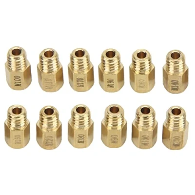 Afbeelding van 12 stuks carburateursproeiers, metaal 90 200 carburateur hoofdsproeierset voor Mikuni VM TM TMX