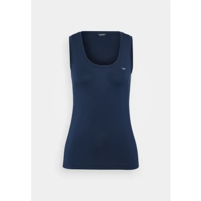 Afbeelding van Emporio Armani Pyjamashirt, Dames, Maat: Medium, Marine