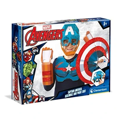 Afbeelding van Clementoni Verkleedset Captain America Marvel, hobbypakket