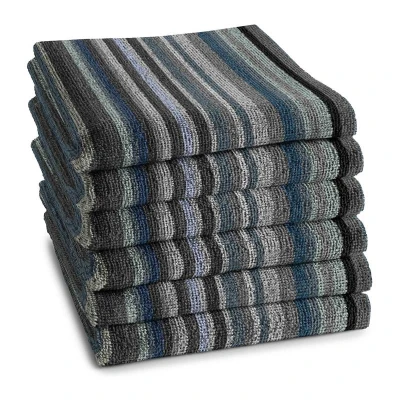 Afbeelding van Keukendoek DDDDD Over The Rainbow Grey 50 x 55 cm (6 Delig)