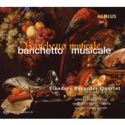 Afbeelding van Flanders Recorder Quartet Banchetto Musicale (Super Audio CD)