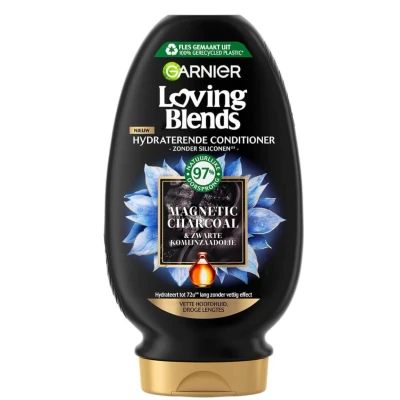 Afbeelding van 1+1 gratis: Garnier Loving Blends Magnetic Charcoal Conditioner 250 ml